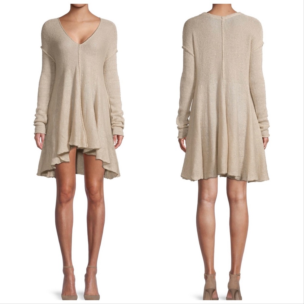 Free People dancing in the forest sweater tunic
